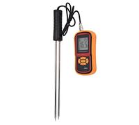 Keenso Humidimètre Numérique pour Grains, Hygromètre de Haute Précision pour blé, Maïs, Riz, Détecteur d'humidité Portable, Testeur LCD pour L'