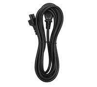 Keenso IEC320 C14 mâle pour C5 Câble d'alimentation femelle avec cordon d'alimentation à long terme pour moniteurs LCD Longueur