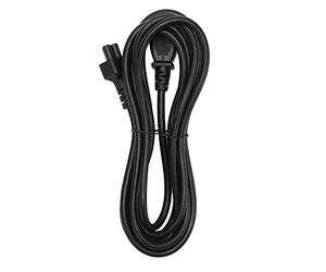 Keenso IEC320 C14 mâle pour C5 Câble d'alimentation femelle avec cordon d'alimentation à long terme pour moniteurs LCD Longueur
