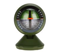 Keenso Inclinomètre de Voiture équilibreur Pente d'angle sensibilité élevée d'inclinomètre numérique avec Angle Vue réglable-Affichage du Tableau De Bord Analogique 4X4 Compas Bar