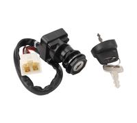Keenso Interrupteur de clé D'allumage Conception Robuste Fonctionnement en Douceur avec 4 Fils pour Trail 250 1999