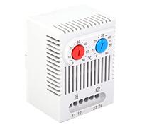 Keenso Interrupteur de Contrôleur de Température Ouvrir / Fermer Thermostat Mécanique Réglable 0-60 ℃ ZR011 - Entrée de Tension Large pour les Systèmes de Refroidissement Commerciaux (ZR011)