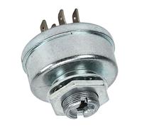 Keenso Interrupteur de Démarrage D'allumage, 365402 Pièces de Système de Circuit de Tracteur de Tondeuse à Gazon en Métal avec 2 Clés Compatibles pour