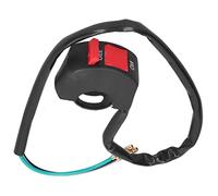 Keenso Interrupteur de Guidon de Moto, Bouton Marche/arrêt étanche pour Prise de Courant D'éclairage, classé IP65, avec Ajustement Universel pour Guidon de 7/8 Pouces, Compatible avec