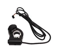 Keenso Interrupteur de Klaxon de Phare électrique pour Vélo électrique, Durable et étanche, Interrupteur de Commande de Klaxon pour Guidon, Scooters, Motos, ABS 22.2mm