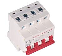 Keenso Interrupteur de Performances Miniatures Interrupteur d'air sécurisé MCB Protection de Surcharge pour Les Immeubles de Bureaux, Couverture PC de 400 V (20A)
