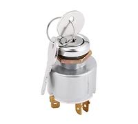 Keenso Interrupteur Universel de Démarrage du Moteur 12V Interrupteur de Commande d'Allumage 3 Positions ON OFF avec Clé