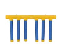 Keenso Jeu de Bâtons Tombants, Jeu de Défi de Vitesse en Plastique EVA avec Télécommande, 6 Bâtons de, 3 Niveaux de Vitesse, Alerte Sonore pour Enfants et Adultes, Entraînement de Fête en Famille
