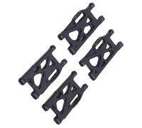 Keenso Jeu de Bras de Suspension de Voiture RC, Pièces de Mise à Niveau Avant et Arrière en Aluminium Haute Résistance pour Véhicules Tout-Terrain 144001 144002 124019