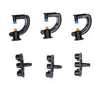 Keenso Jeu de Buses D'irrigation GType pour un Arrosage Efficace dans la Serre de Jardin, Matériau de Haute qualité, 20 Jeux