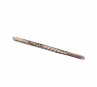 Keenso Jeu de Tarauds à Vis Métriques HSS, Outil de Coupe Conique Efficace pour un Filetage Interne de Précision M2.5x0.45, 2 Pièces