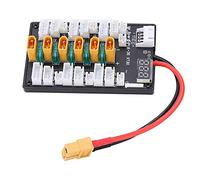 Keenso JST Carte de Charge Parallèle pour Batteries 1S-3S | Comprend un indicateur de tension en temps réel, Capacité de charge maximale de 30 A, Prend en charge les connecteurs XT30