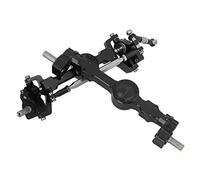 Keenso Keenso Engrenage Métallique pour Essieu Avant et Arrière, Installation Précise et Facile pour Voiture Télécommandée MN MN98 D90 1/12 (Black) (Black)