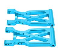 Keenso Keenso Pièces de Mise à Niveau de Bras Oscillant Arrière de Voiture RC en Métal pour 104001 1/10-bras de Suspension Arrière Robuste pour Les Amateurs RC (Gold) (Blue)