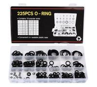 KEENSO Kit Assortiment de 225PCS de Joint Torique en Caoutchouc avec Boîtier pour Boîte de Contrôle et Alimentation