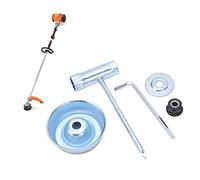Keenso Kit d'adaptateur de Lame, Rondelle d'entretien en Alliage 'Aluminium pour Coupe-Bordures, Installation Facile pour Les Modèles FS55 FS56 FS70