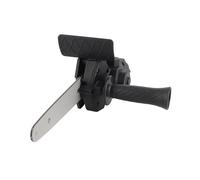 Keenso Kit D'adaptateur de Tronçonneuse électrique en Alliage pour Gravure de Bois Sûre et Confortable, Convertisseur de Tronçonneuse pour Exercices électriques, Kit de Fixation