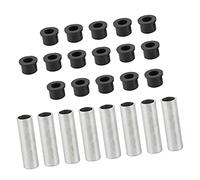 Keenso Kit de Bagues de Bras de Contrôle A, en Acier Inoxydable, Haute dureté, pour un Montage Lisse, avec Entretoise, adapté pour TRX400X TRX400EX TRX450R Sportrax 400