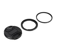 Keenso Kit de Capuchon D'objectif avec Anneau de Filtre UV 67 Mm pour Appareil Photo Série SX40, Extension de Filtre et Protection D'objectif, adapté aux Utilisateurs D'appareils Photo