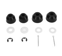 Keenso Kit de Démarrage de Biellette de Direction, Soufflet de Couvercle d'extrémité de Crémaillère de Direction en Caoutchouc, Anti-poussière Fiable pour Tracteur Sous-compact BX GR