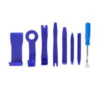 Keenso Kit de Dépose de Garniture de Voiture 8 Pièces, Démontage de Garniture Intérieure Ar, Kit D'outils de Réparation de Dépose de Navigation Audio 6 Pouces (BLUE)