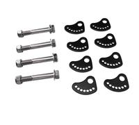 Keenso Kit de Fixation D'alignement de Verrouillage de Carrossage et Boulons à Came de Bras Supérieur, Remplacement en Acier Inoxydable 304 pour 1500 2WD 4WD 2500 3500 NON HD et HD,