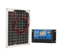 Keenso Kit de Panneau Solaire RV étanche Haute efficacité 300 W, Contrôleur DC 12 V 24 V 50 A Inclus, Charge Temps pour les Amateurs de Plein Air
