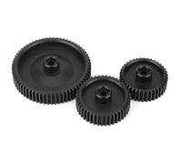 Keenso Kit D'engrenage de Mise au Point de Suivi Durable ABS 3 Pièces 65T 43T 38T 0.8mm, pour Objectif Fotga comme Images Montrées