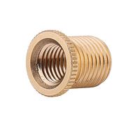 Keenso Knob Botte Adaptateur, Gear Stick Bouton Fil Vis Adaptateur Retenue en Alliage d'aluminium pour Auto Voiture M10 x 1.25, M10 x 1.5, M8 x 1.25 Universel (10 * 1.25)