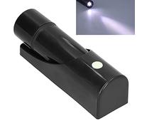 Keenso Lampe de Poche LED Murale, Alimentée par Batterie, Lumière de Secours Lumineuse pour Hébergement et Hôtels, Noire