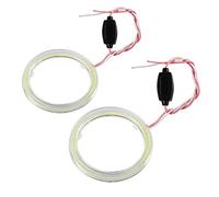Keenso Lampe LED Angel Eye pour phare de voiture - 70 mm - 12 V
