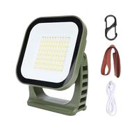 Keenso Lampe Solaire, Lampe de Travail Magnétique 165 LED 1800LM pour Urgence, Réparation, Camping