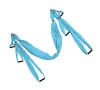Keenso Le Kit de Hamac de Yoga Fort Approfondit Les Distances et Améliore Le Swing de Yoga pour Renforcer Le Coton en Polyester (Lac Bleu (Woof: Environ 101,6 cm / 40in))