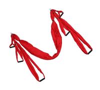 Keenso Le Kit de Hamac de Yoga Fort Approfondit Les Distances et Améliore Le Swing de Yoga pour Renforcer Le Coton en Polyester (Rouge)