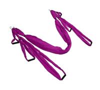 Keenso Le Kit de Hamac de Yoga Fort Approfondit Les Distances et Améliore Le Swing de Yoga pour Renforcer Le Coton en Polyester (Purple)