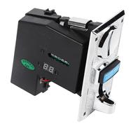 Keenso Le Validateur Multi-Pièces Accepteur de Pièces de Haute Précision Accepte 6 Types de Pièces pour les Jeux et les Distributeurs Automatiques avec Ligne de Connexion