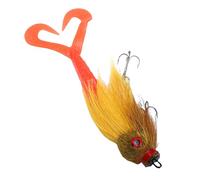 Keenso Leurre de Pêche, Appât Artificiel Portatif de Pêche en Eau Salée pour L'extérieur (Yellow)