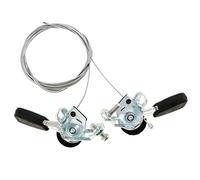 Keenso Levier de vitesse de pouce de vélo, levier de vitesse de pouce à friction en aluminium de vélo avec câbles de frein, accessoires de vélo modifications/accessoires/puissance sur la voiture