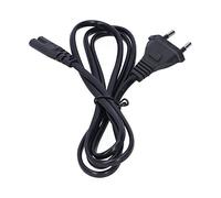 Keenso Ligne électrique pour Appareil Cordon d'alimentation Long de 1 M Résistant à la Traction pour Haut-parleurs et imprimantes. Câble d'alimentation Cuivre + PVC, 2,5A