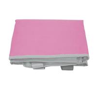 Keenso Lit d'avion, extension de siège d'avion, lit d'enfant, rallonge de siège relaxant, compact, pliable, Ox, repose-pieds coussins d'assise (rose