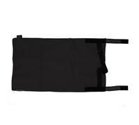 Keenso Lit d'avion, extension de siège d'avion, lit d'enfant, rallonge de siège relaxant, compact, pliable, Ox, repose-pieds coussins d'assise (noir