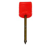Keenso Lot de 10 Clous de Cible de Tir à l'arc, Broches de Cible de Tir à l'arc en Alliage d'acier au Manganèse 5/16 Pouces Accessoires de Filetage pour Papier Cible Fixe
