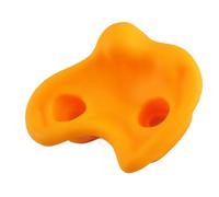Keenso Lot de 12 supports muraux en polyéthylène avec vis et clé, poignée ergonomique, 80 Kg, 12,5 x 10 cm, pour l'entraînement en intérieur et en intérieur