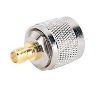 Keenso Lot de 2 adaptateurs N mâle vers SMA de qualité supérieure 50 ohms pour radio d'antenne WiFi pour les professionnels de la télécommunication