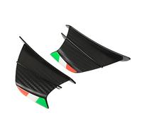 Keenso Lot de 2 carénages latéraux à ailettes pour moto 400 250 Z900 Z1000 (stylo en fibre de carbic (#2)