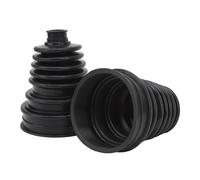 Keenso Lot de 2 Soufflets de Cardan Universels, Soufflets de Cardan Homocinétiques Universels, Soufflets de Cardan Hautement Flexibles pour Voitures