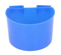 Keenso Lot de 20 mangeoires à oiseaux de grande capacité pour une alimentation facile et une utilisation dans une cage à oiseaux en plastique de qualité supérieure (grande taille 91 x 40 cm)