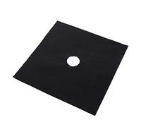 Keenso Lot de 6 Tapis de Protection Réutilisables en Fibre de Verre pour Cuisinière à Gaz, Protecteur de Antiadhésif pour Appareils de Cuisine, Résistant aux Hautes et Basses Températures pour la