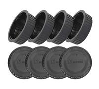 Keenso Lot de 8 Caches Arrière D'Objectif de Haute qualité pour Objectif à Monture F, Prévention de la Poussière et de l'humidité, Ajustement Précis, pour Photographes Professionnels