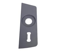 Keenso Lunette de Panneau de Boîtier de Commutateur de Siège côté Conducteur, Matériau ABS Résistant aux Chocs BL3Z EB, avec Installation Simple, pour Panneau de Commutateur de Siège (gris acier)